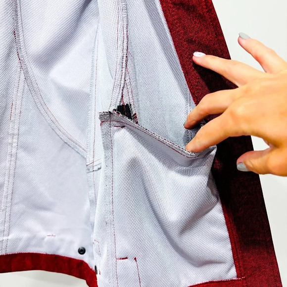 POINT ZERO Red waterproof coat - Picture 8 of 11